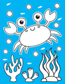 Under Ocean Neon Colour and Sticker Dots Book  Over 500 Stickers