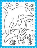 Under Ocean Neon Colour and Sticker Dots Book  Over 500 Stickers