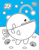 Under Ocean Neon Colour and Sticker Dots Book  Over 500 Stickers