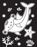 Under Ocean Neon Colour and Sticker Dots Book  Over 500 Stickers
