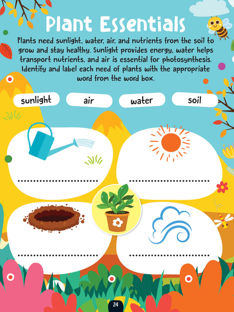 The Little Scientists Activity Book for Kids Age 5+