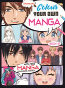 Colour Your Own Manga Book 2  With Free Manga Colouring Poster Age 4+