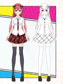 Colour Your Own Manga Book 2  With Free Manga Colouring Poster Age 4+