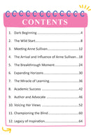 Helen Keller  Icons of Inspiration  Illustrated Biography for Kids Age 6 - 12 Years