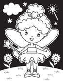 Little Fairy Neon Colour and Sticker Dots Book  Over 500 Stickers