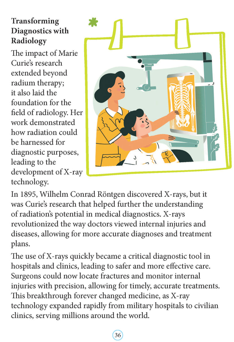 Marie Curie  Icons of Inspiration  Illustrated Biography for Kids Age 6 - 12 Years