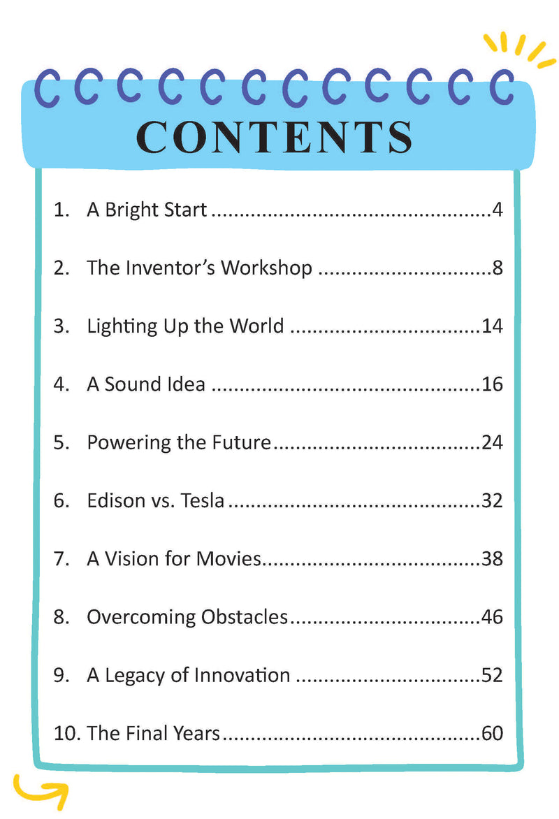 Thomas Edison  Icons of Inspiration  Illustrated Biography for Kids Age 6 12 Years