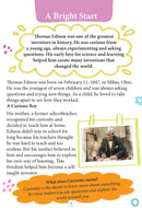 Thomas Edison  Icons of Inspiration  Illustrated Biography for Kids Age 6 12 Years