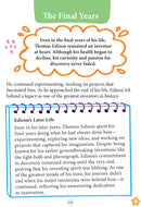 Thomas Edison  Icons of Inspiration  Illustrated Biography for Kids Age 6 12 Years