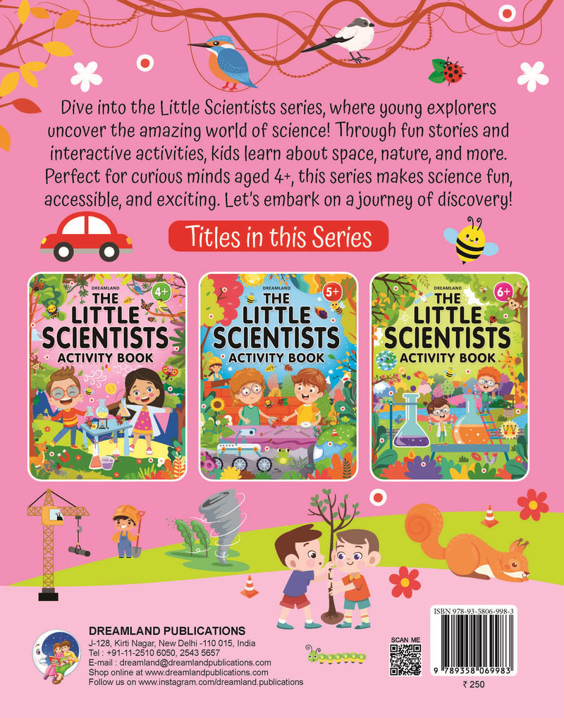The Little Scientists Activity Book for Kids Age 4+