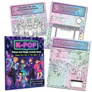 K- POP Dance and Stage Activity Book for Kids Age 8–12 years -Design Outfits, Learn Dance Moves, Create Concert Stages, Solve Puzzles & Become a K-Pop Star!