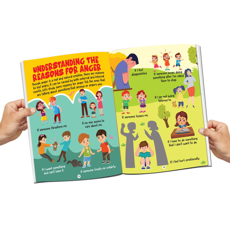 Anger Management - Finding Happiness Series : Children Interactive & Activity Book By Dreamland