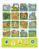 Jungle- It's Colour time with Stickers : Children Drawing, Painting & Colouring Book By Dreamland