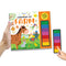 Fingerprint Art Activity Book for Children - Farm with Thumbprint Gadget : Children Colouring & Activity Book By Dreamland