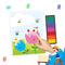 Fingerprint Art Activity Book for Children - Garden with Thumbprint Gadget : Children Colouring & Activity Book By Dreamland