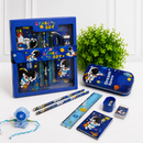 Space Theme Stationery Rakhi Combo – Pencil Box Set with Space Rakhi for Kids
