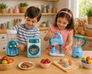 Present Mini Washing Machine Toy Kid Pretend Play Toy with Light & Realistic Sound for Kids Birthday Gift Role Play Toy Different Sound & Music Color