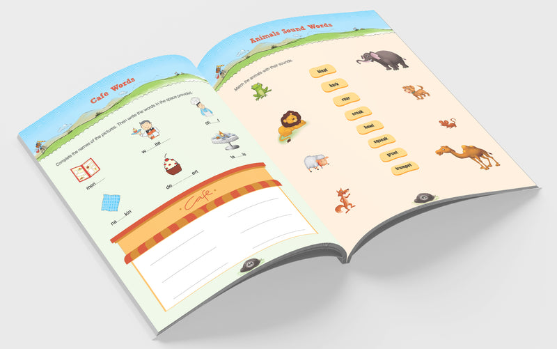 Activity Book Learn 1000+ Words