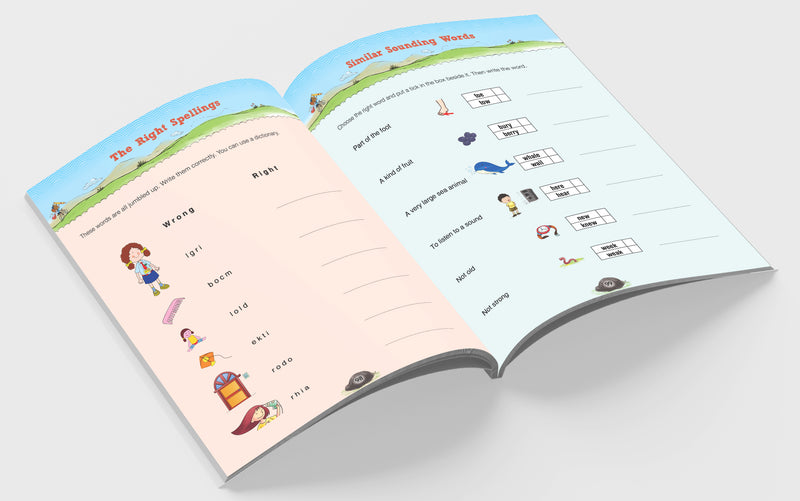 Activity Book Learn 1000+ Words