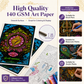 Sacred Mandala Poster Coloring Kit | 5 High-Quality Art Sheets | Indian Peaceful Activity for Mindfulness, Gifting, Kids, Adults, Teen, Women