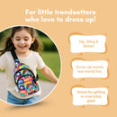 Cute Smart Print Crossbody Bag for Kids - Multiple Options