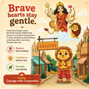 Bal Simha Finds Courage: The Mighty Explorers | India Theme Moral Story Book | Perfect for Libraries, Gifting