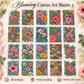 JoGenii 20-Poster Grande Blooming Canvas Combo – 2 Art Collections in One | Floral Whispers And Petal Symphony | Coloring Guide Included