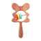 Bear-Shaped Neem wood Teether Rattle for 3 Months and Up