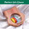 Owl-Shaped Neem wood Teether Rattle for 3 Months and Up