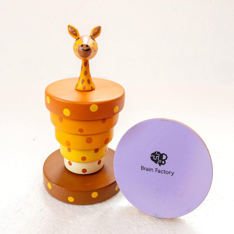 Giraffe Stacking toy for toddlers (12 Months and Above)