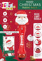 Santa Claus Bubble Wand with Music and Light