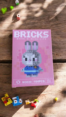 Mini Animal Lego Micro Building Blocks Set 3D Model Animal Educational Construction Toy Building Blocks (Bricks) – 2-Inch Cartoon Animal Toy Set for Kids | Birthday Return Gift & Desk Decor Idea - BUY 3 GET 1 FREE