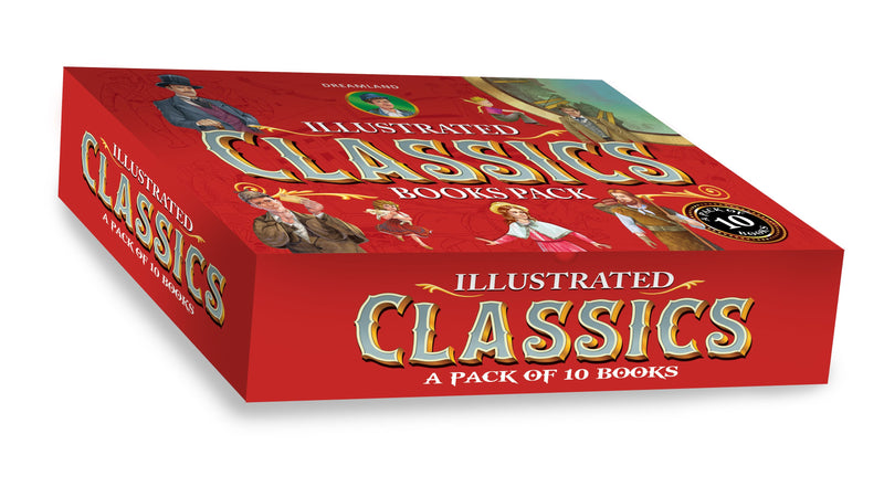 Illustrated Classics Story Pack - Illustrated Abridged Classics for Children with Practice Questions