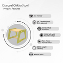Charcoal Chikku Stool-Green (Pre-Order)
