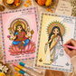 Gayatri Mantra Art Kit – 5 Illustrated Devotional Coloring Sheets