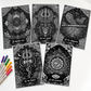 Sacred Mandala Poster Coloring Kit | 5 High-Quality Art Sheets | Indian Peaceful Activity for Mindfulness, Gifting, Kids, Adults, Teen, Women
