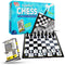 Little Berry Classic Chess Board Game for Kids and Adults - Beginner Chess Set with Learning Guide - Multicolor