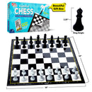 Little Berry Classic Chess Board Game for Kids and Adults - Beginner Chess Set with Learning Guide - Multicolor