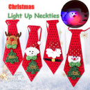 Christmas Light Up Neck Ties