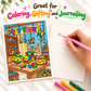Little Bazaar - Shops of India | 16 Adorable A5 Kawaii Art Colouring Sheets for Gifting & Creative Fun