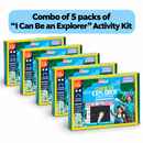 JoGenii I Can Be an Explorer – Seek & Find Activity Kit | Pack Of 5 | Return Gift | Gift For Kids