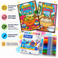 Chai, Chaat & Cuties | 16 Adorable A5 Kawaii Art Colouring Sheets for Gifting & Creative Fun