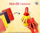Diwali Kit | DIY Lantern Activity | Diya Making Activity | Rangoli With Stencils | For Kids And Adults