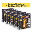 JoGenii's I Can Light It Up - Paper Circuit DIY Kit | Pack Of 5 | Science meets Craft