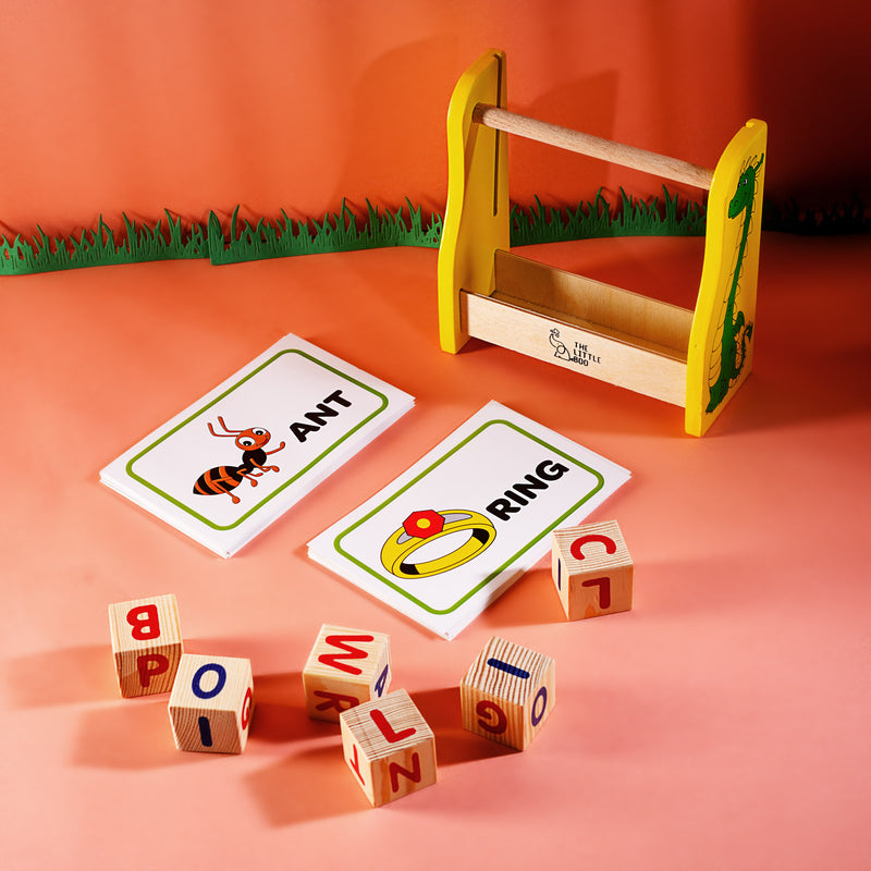 The Little boo wooden WORD MAKER DRAGON for early development of kids