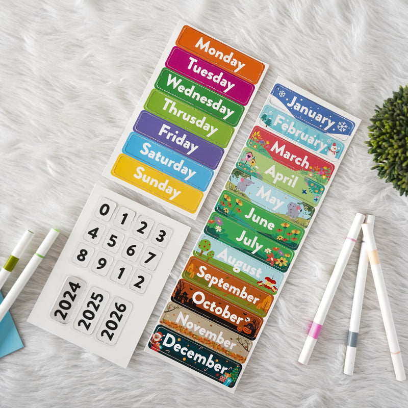 ilearnngrow My First Home Calendar - 9 in one Activities