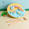 MAGNETIC WOODEN FISHING GAME
