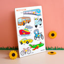 The Little boo Wooden Picture Educational Board for Kids (Transport-Puzzle)