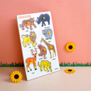 The Little boo Wooden Wild Animals Puzzle for Kids