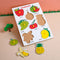 The Little boo Wooden Fruit puzzle for Kids